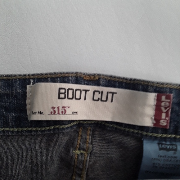 Levi Strauss womens 515 bootcut stretch jeans 16M - Picture 7 of 8